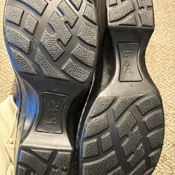B. O. C. Clog, black with design - Picture 3 of 3